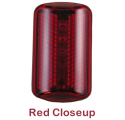 ERB Hard Hat Safety Lights ~ Red
