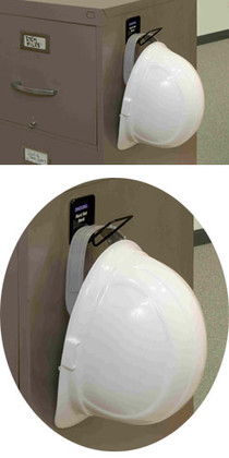 Magnetic Mount Hard Hat Racks