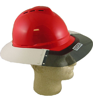 MSA Advance Hard Hat Sun Shields pic 1