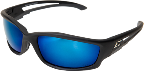 Kazbek Polarized Safety Glasses ~ With Blue Mirror Lens
