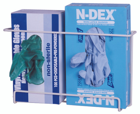 Front Dispensing Exam Glove Rack, Holds 2 Boxes