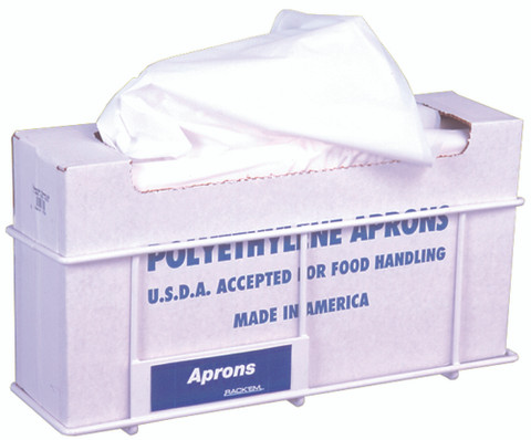 Apron Dispenser Rack, Vertical Packages 