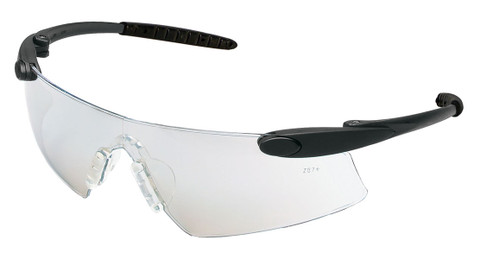 Crews Desperado Safety Glasses ~ Black Frame - Indoor Outdoor Lens