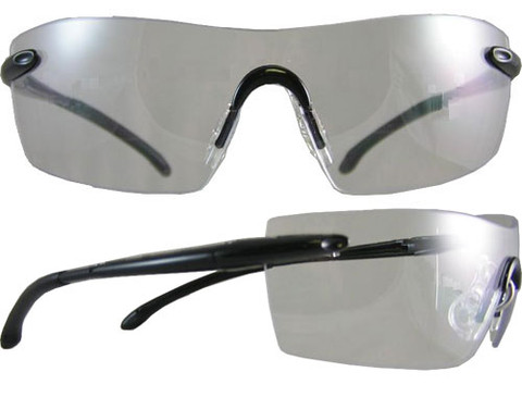 Smith and Wesson ~ Caliber Safety Glasses ~ Black Frame with Clear Anti-Fog Lens
