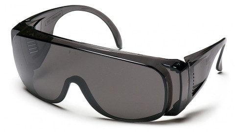 Pyramex Solo Safety Glasses ~ Smoke Lens