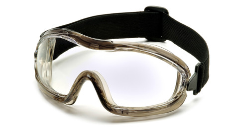 Pyramex Capstone ~ Low Profile Goggles ~ Clear Lens