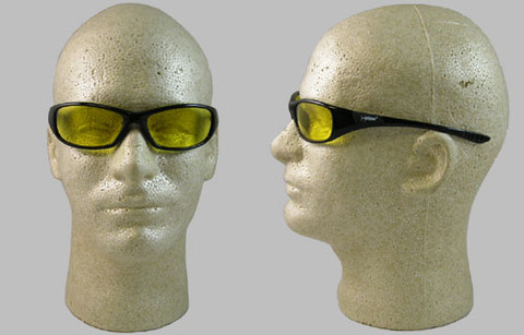 Jackson Hellraiser Safety Glasses ~ Amber Lens