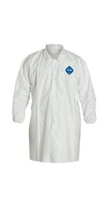 Tyvek Lab Coats Plain Lab Coats (30 per case)  pic 1