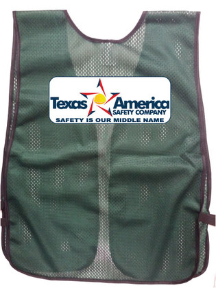 Dark Green Multi Color Printing Back