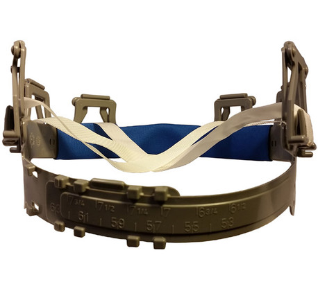 Jacksonville Jaguars NFL Hardhats ~ Pin-Lock Suspension Detail 