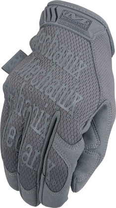 Mechanix Original Glove Wolf Grey Color - Back Side View
