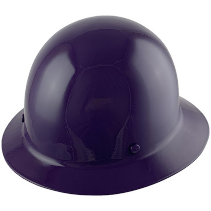 MSA Skullgard Full Brim Hard Hat with FasTrac III Ratchet Suspension - Purple
