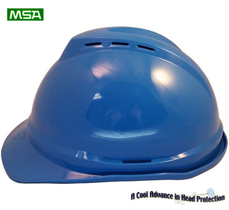 MSA Advance ~ Blue ~ Left Side View