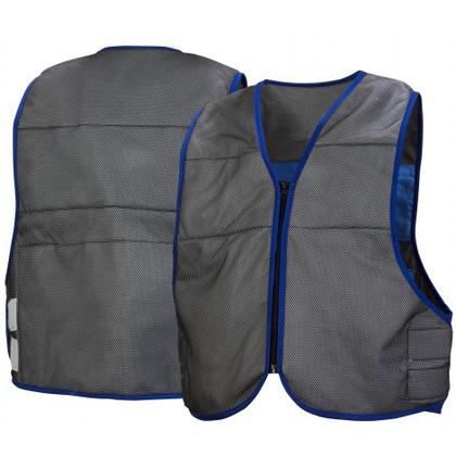 Pyramex Cooling Vest Series - Class 2 Gray Safety Vests (CV100)