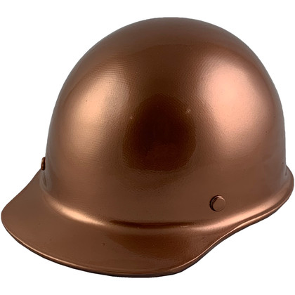 Skullgard Cap Style With Ratchet Suspension Copper ~ Oblique View