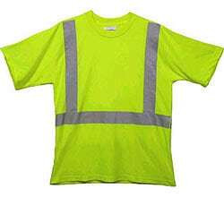 Radians Arc Flame Resistant Lime Sleeved, Class 3 Vests - Silver Stripes