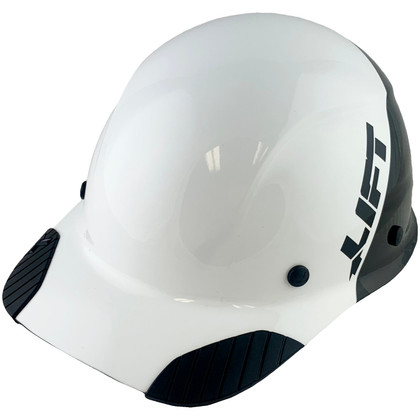 Actual Carbon Fiber Hard Hat - Cap Style 5050 Camo Black and White