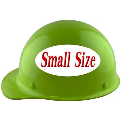 Skullgard Cap Style With STAZ ON Suspension Lime Green - Left View