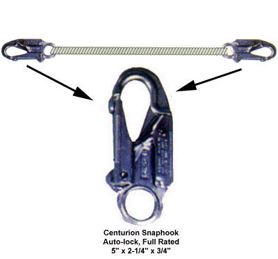 Elk River Master Series 1/2" x 6' Centurion Rope Lanyard - Detail View