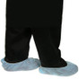 Polypropylene Blue Plain Shoe Covers   pic 1