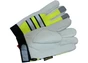 Hi-Vis Lime Grain Goatskin Multi-Task Glove w/ Velcro pic 3