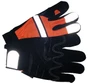 Hi-Vis Split DOUBLE PALM Cowhide Multi-Task Gloves Pic 1