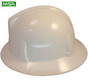 MSA Topgard  ~ White ~ Left Side View