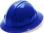Pyramex 4 Point Full Brim Style with RATCHET Suspension ~ Blue