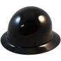 MSA Skullgard Full Brim hard hat with STAZ ON suspension ~ Black