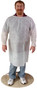 Sunsoft WHITE Isolation Gown w/ Elastic Wrists, Ties   pic 1