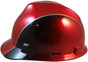 MSA Rally Cap V-Gard Hard Hats with Ratchet Suspension - Left Side View