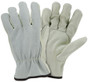 Top Grain Cowhide Leather Gloves with Split Leather Back Pic 1