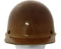 Skullgard Cap Style With Ratchet Suspension Natural Tan ~ Front View