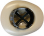 Outlaw Cowboy Hardhat with Ratchet Suspension Tan Inside View