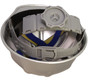 Aluminum Cap Style Hardhats ~ Suspension  ~ View 03