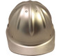 Aluminum Cap Style Hardhats with Ratchet Suspensions Silver pic 1