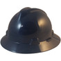 MSA V-Gard Full Brim Hard Hats with Staz-On Suspensions ~ Navy Blue