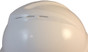 MSA Advance Vented Hard Hats with 4 Point Ratchet Suspensions White