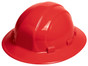 ERB Omega II Full Brim Hard Hats w/ Ratchet Red pic 1