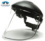 Pyramex Polycarbonate Clear Faceshield w/ Aluminum Edges pic 1
