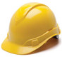 Pyramex Ridgeline Cap Style Hard Hats - Yellow