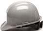 Pyramex 4 Point Cap Style Hard Hats with RATCHET Suspension Gray