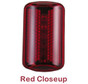 ERB Hard Hat Safety Lights ~ Red