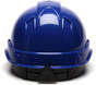 Pyramex Ridgeline Cap Style Hard Hats Blue - Back View
