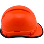 Pyramex Ridgeline Cap Style Hard Hats Hi Viz Orange - 4 Point Suspension
