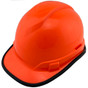 Pyramex Ridgeline Cap Style Hard Hats Hi Viz Orange - 4 Point Suspension