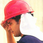 ERB Cloth Neck Shields for Hard Hats pic 1