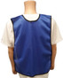 Royal Blue Soft Mesh Plain Safety Vest- Back View