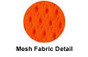 ANSI 2004 SLEEVED Class 3 Double Stripe Orange Mesh Safety Vests - Lime Stripes Main Pic 3