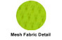 ANSI 2004 SLEEVED Class 3 Double Stripe MESH LIME Safety Vests - Silver Stripes Pic 3